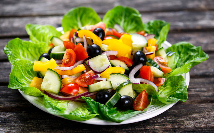 Вкусный овощной салат рецепт