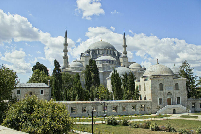 Достопримечательности Турции фото Мечеть Сулеймание