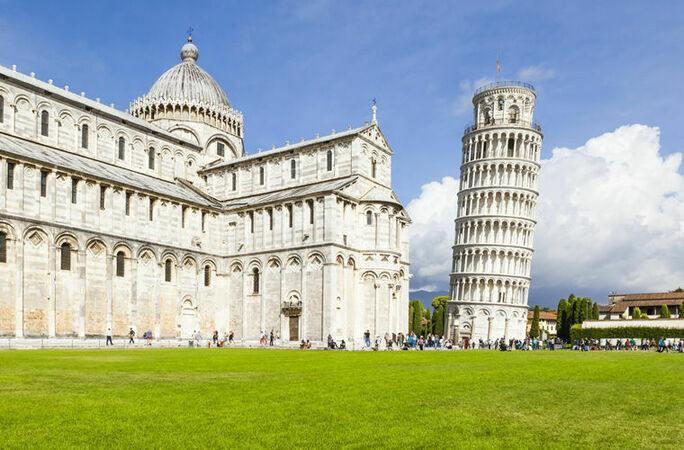 Достопримечательности Италии фото Пизанская башня