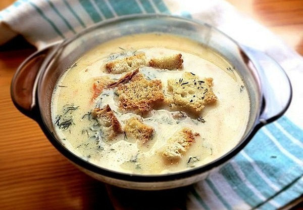 Сырный суп рецепт с сыром
