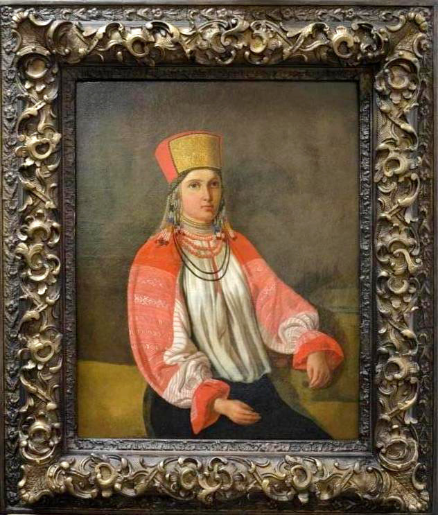 «Портрет Агафьи», 1860 год