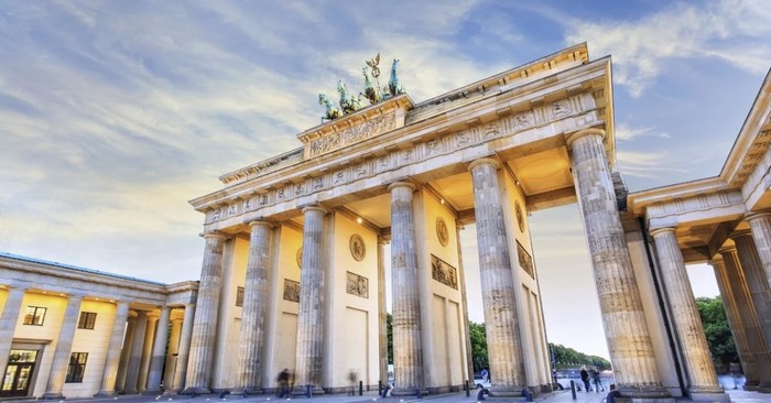 Достопримечательности Германии фото Бранденбургские ворота